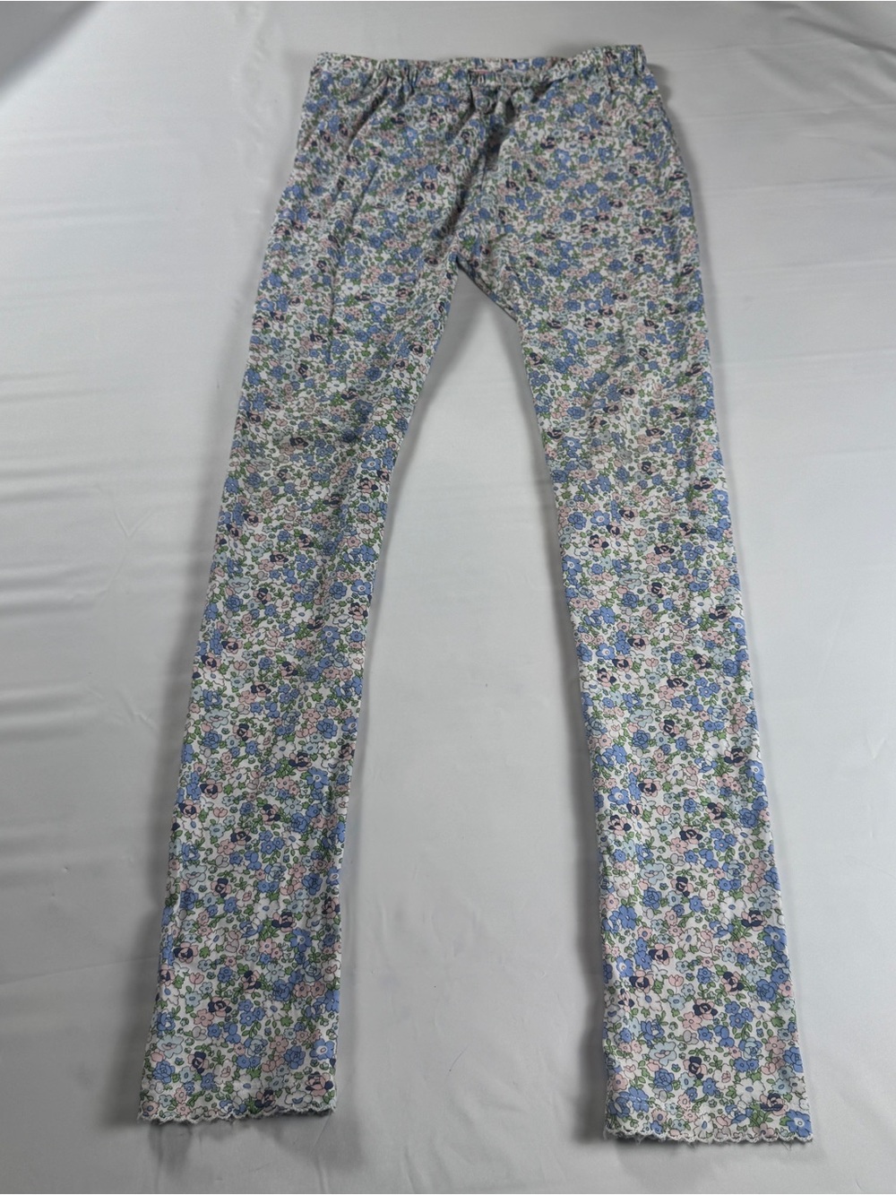 ✨ Bisby Floral Scalloped Hem Leggings - Girls Size 10 ✨